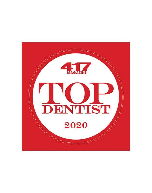417 Magazine Top Dentist Award - Decal by NewsKeepsake
