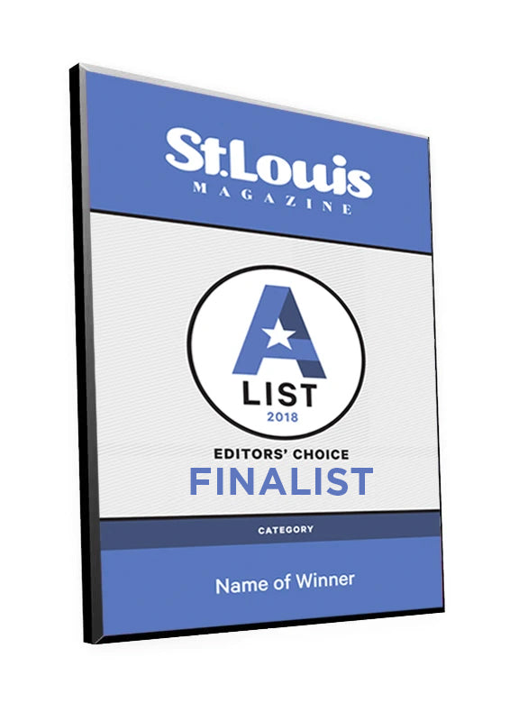 St. Louis Magazine A-List Award Plaque by NewsKeepsake