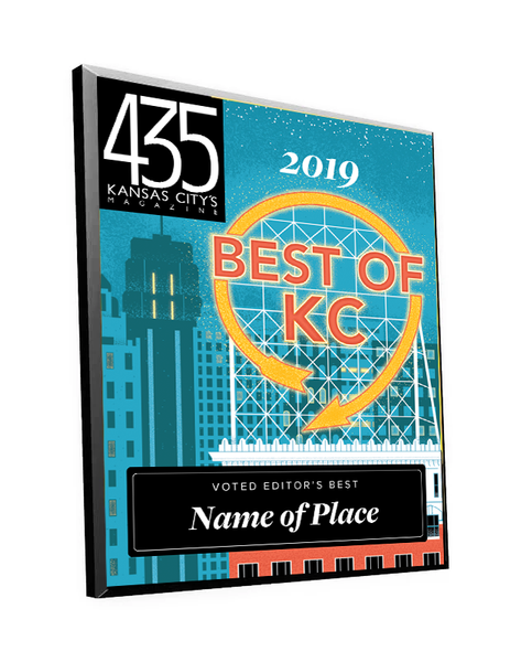 "Best of KC" Award Plaque by NewsKeepsake