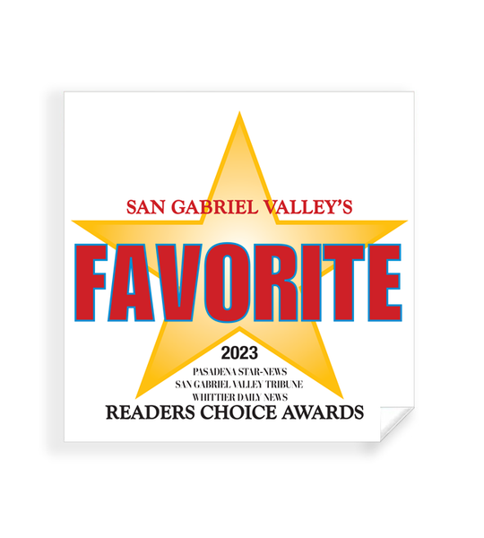 SGVN Best Of Certificate and Readers Choice Awards - Stickers