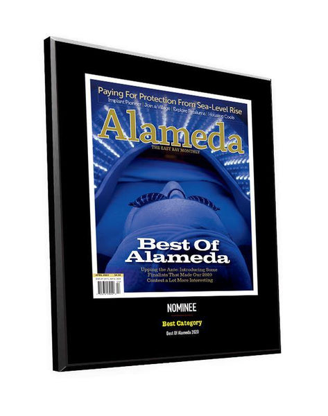 "Best of Alameda" Cover Award Plaque by NewsKeepsake