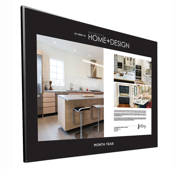 Home + Design Advertiser Countertop Display Plaques
