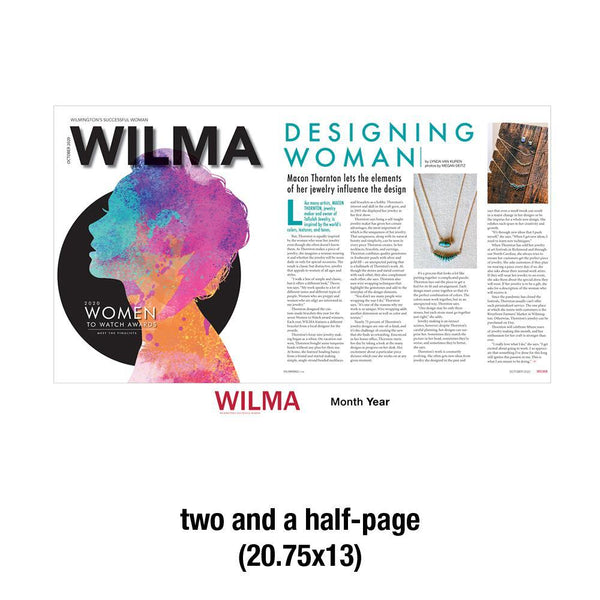 WILMA Multi-Page Cover and Article Reprints by NewsKeepsake