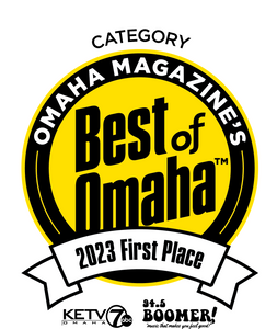 Best of Omaha Award - Large Window Decals