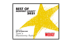 "Best of Monterey County" Award Banner