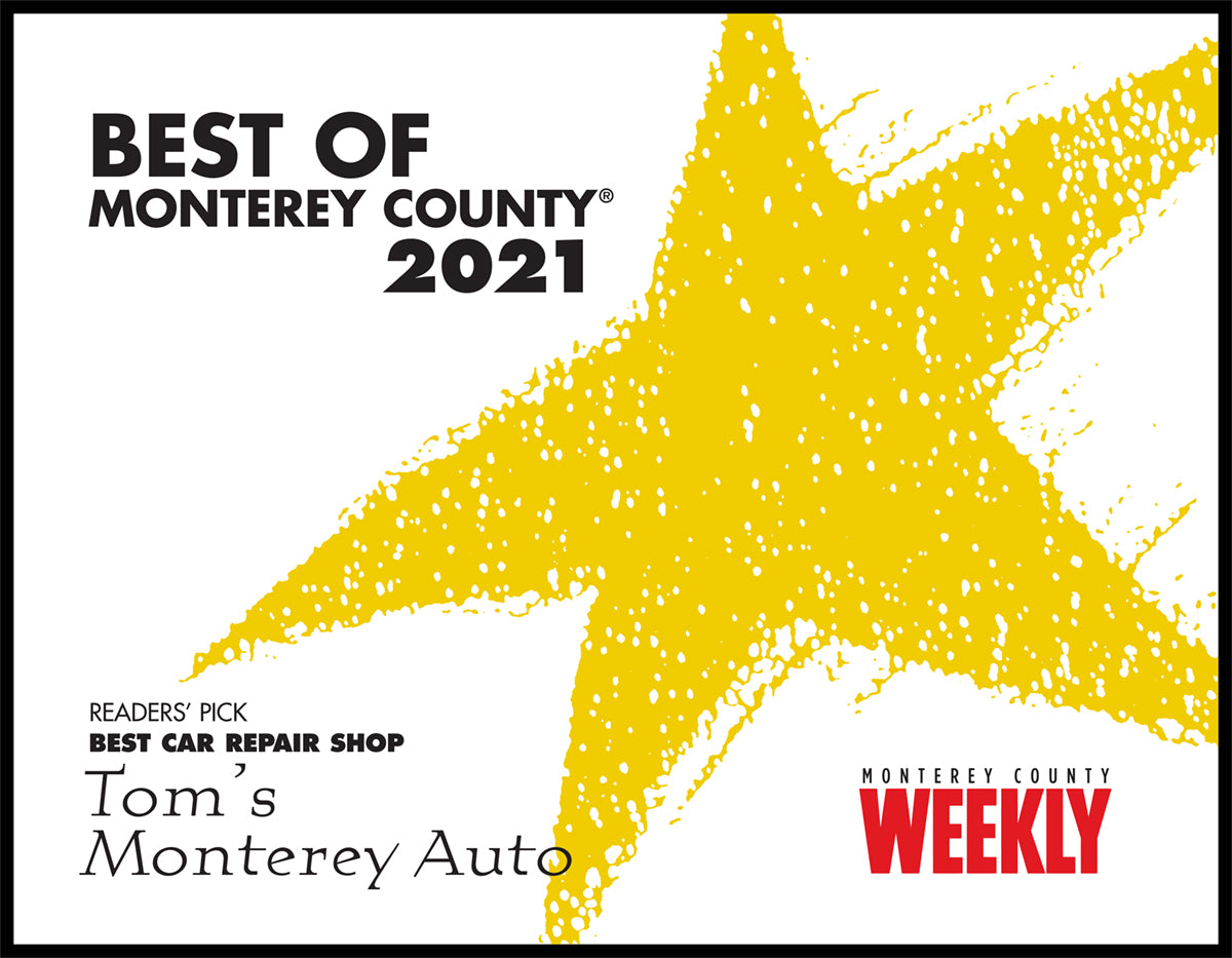 "Best of Monterey County" Window Cling