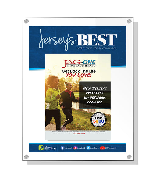 Jersey's Best Article Acrylic Standoff Plaque