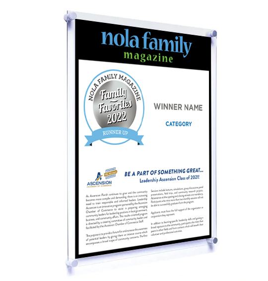 Nola Family Favorites Profile Plaques