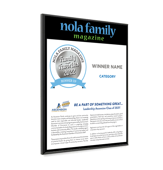 Nola Family Favorites Profile Plaques