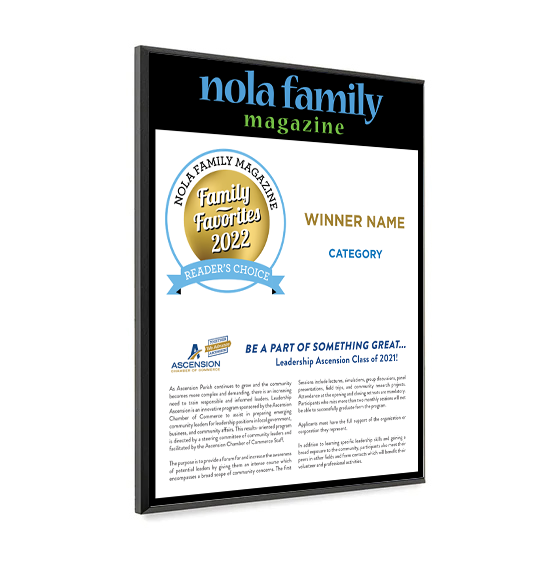 Nola Family Favorites Profile Plaques