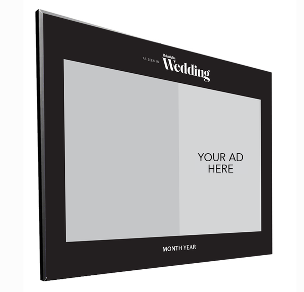 <em>Philadelphia</em> Wedding Advertiser Countertop Display Plaques by NewsKeepsake