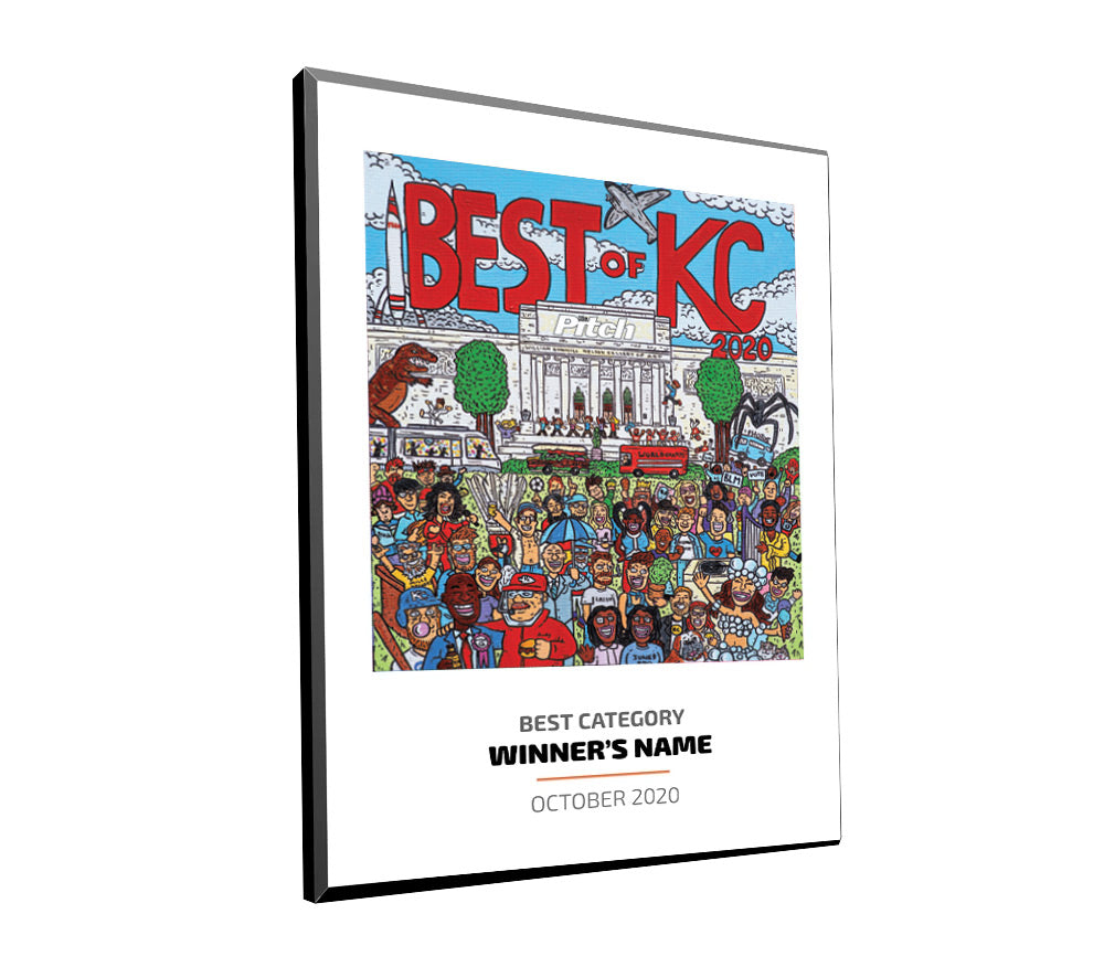 The Pitch "Best Of KC" Cover Plaques by NewsKeepsake