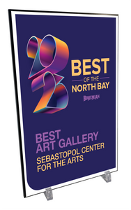 "Bohemian: Best of the North Bay" Award Plaque