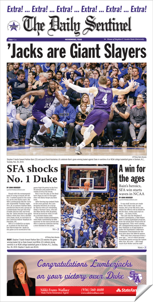 The Daily Sentinel Reprint