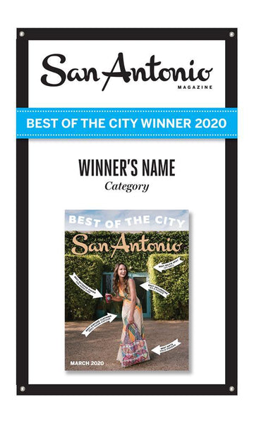 "Best of the City" Award Banner by NewsKeepsake
