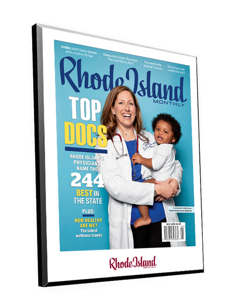 Rhode Island Monthly Cover or Single-Page Article Plaques by NewsKeepsake