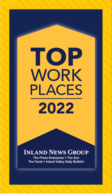 Top Work Places Inland - Stickers