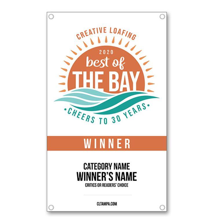 CL Tampa Bay Best of the Bay | Vinyl Banner by NewsKeepsake