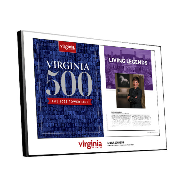 Virginia 500 Cover with Profile Plaque