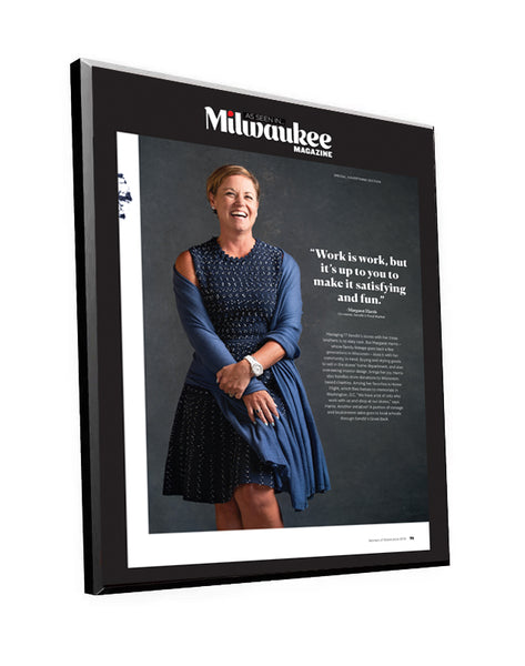 Milwaukee Magazine “Women of Distinction” Plaques & Window Clings by NewsKeepsake