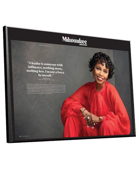 Milwaukee Magazine “Women of Distinction” Plaques & Window Clings by NewsKeepsake